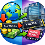 オル力ン売ってキオクシアさんのアイコン