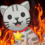 灰色に焦げた猫ラムーさんのアイコン